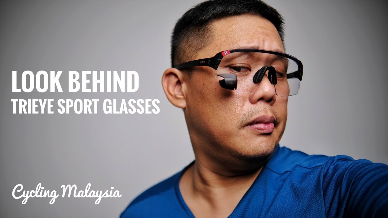 LOOK BEHIND! Smallest cycling rear view mirror from TriEye. Watch this before you buy!