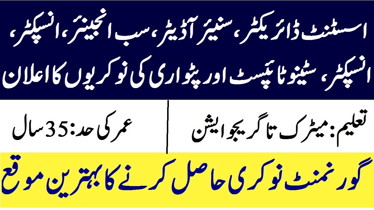 Federal Govt Employees Housing Authority FGEHA Jobs 2020 Apply Online | Assistant Director, Patwari