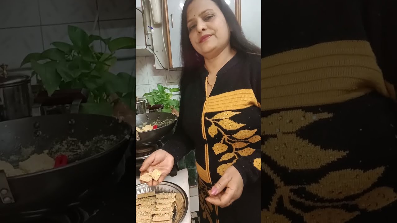 मात्र 10 मिनट में गजक बनाएं।Tilkut Recipe 