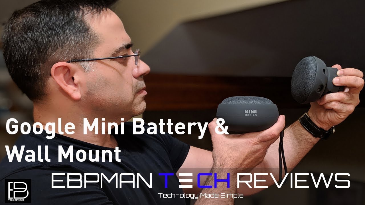 Must Have Google Home Mini Accessories | Google Mini Battery Base & Google Mini Wall Mount