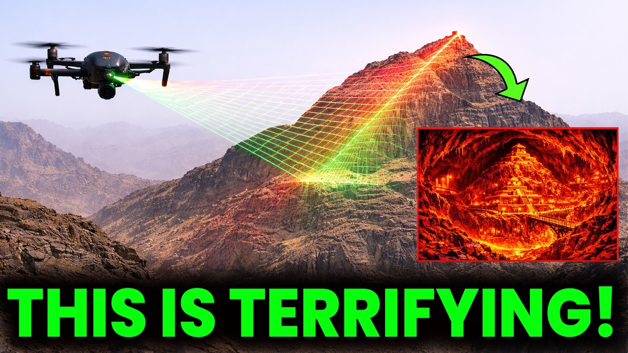 Drone Just Now Scanned Mount Sinai With 100× Radar — And What It Revealed Changes Everything!