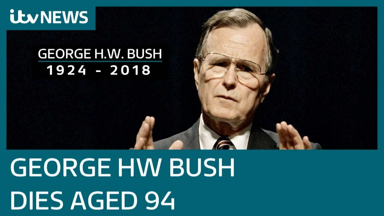 41st president of the United State George HW Bush dies | ITV News