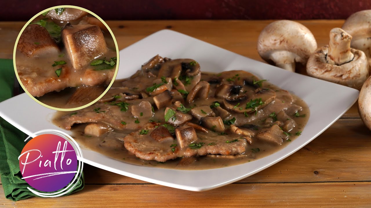 Scaloppine ai Funghi Cremose | Ricetta Facile e Veloce