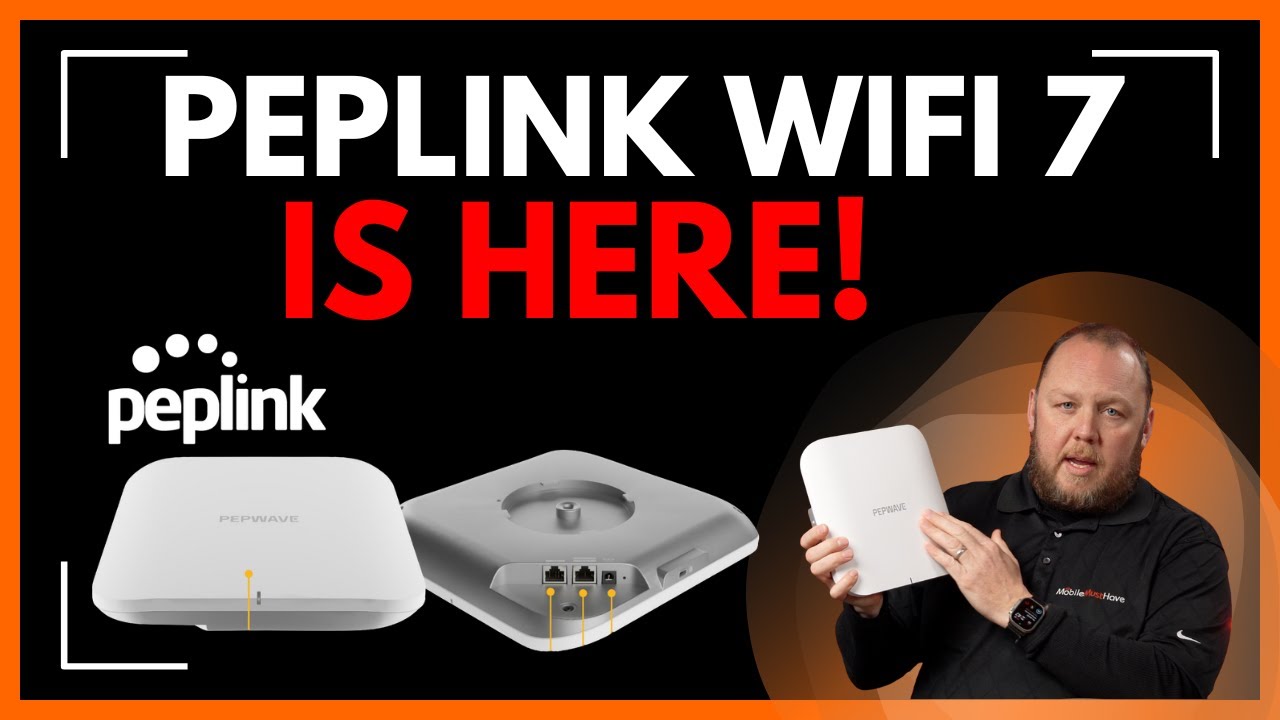 Новинка! Точка доступа WiFi 7 Peplink Pepwave AP One Enterprise уже здесь!
