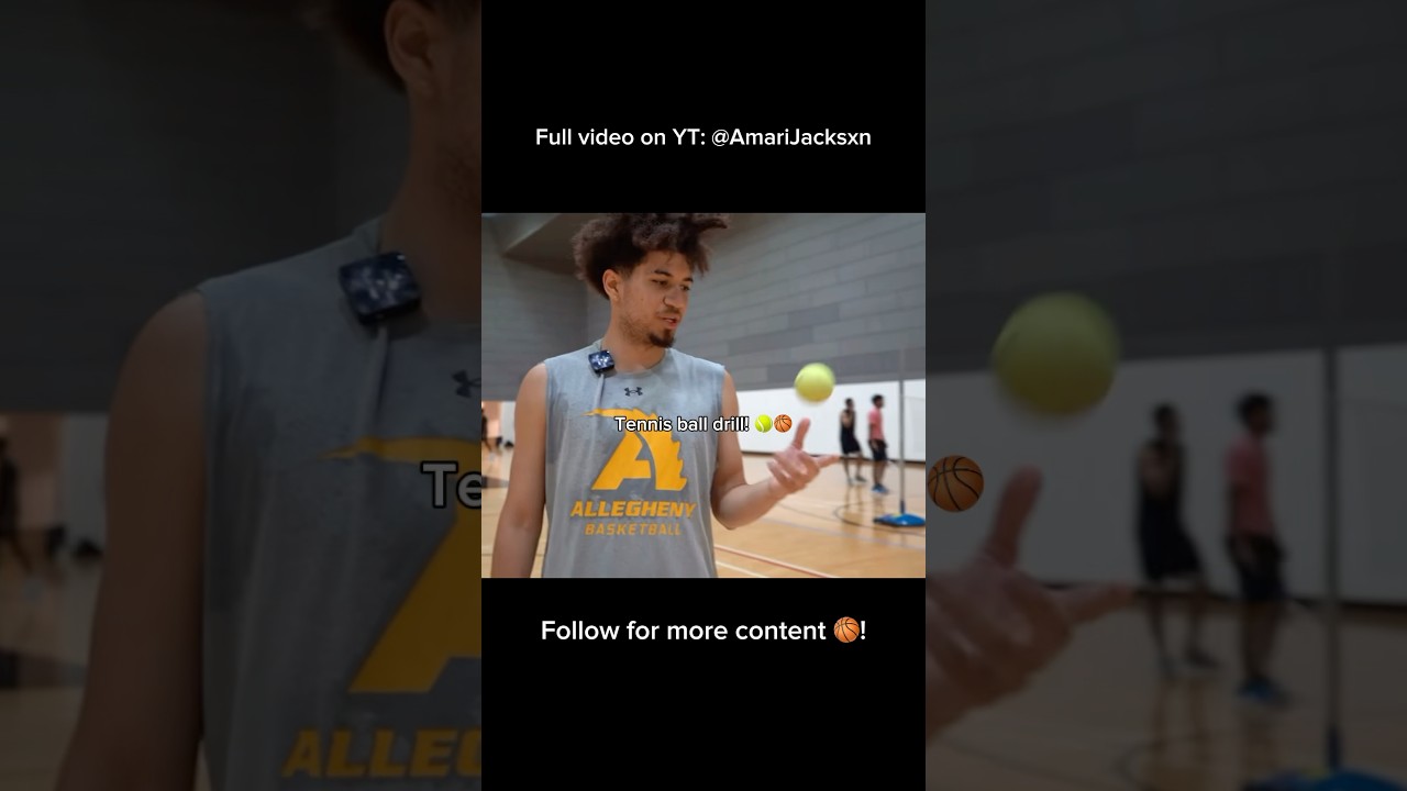 Tennis ball drill! 🏀🎾 #basketball #ballislife #hooper #basketballtraining #basketballshorts
