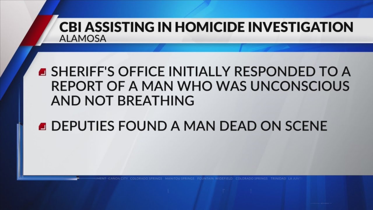 Authorities looking to question man in connection to Alamosa homicide investigation