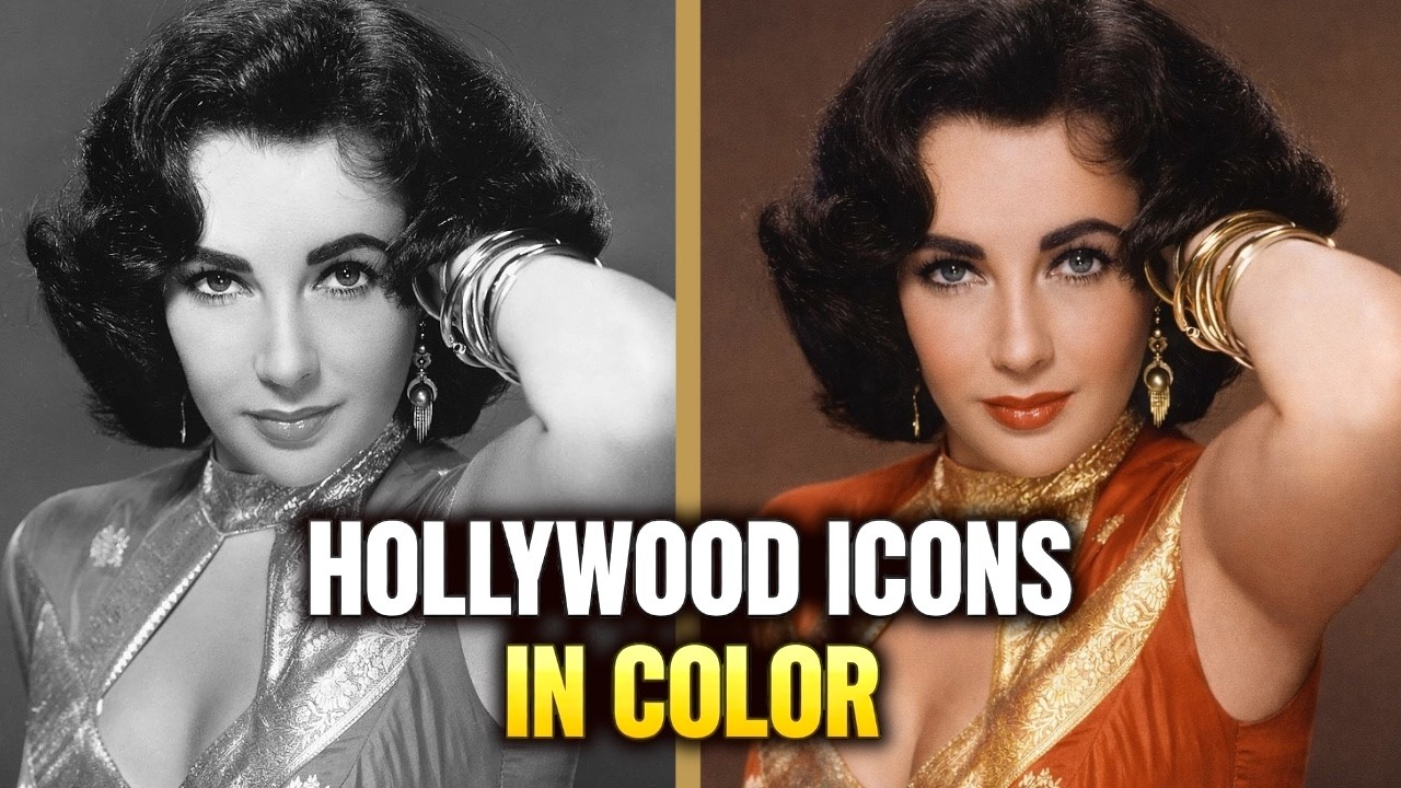 Classic Hollywood Icons - IN COLOR