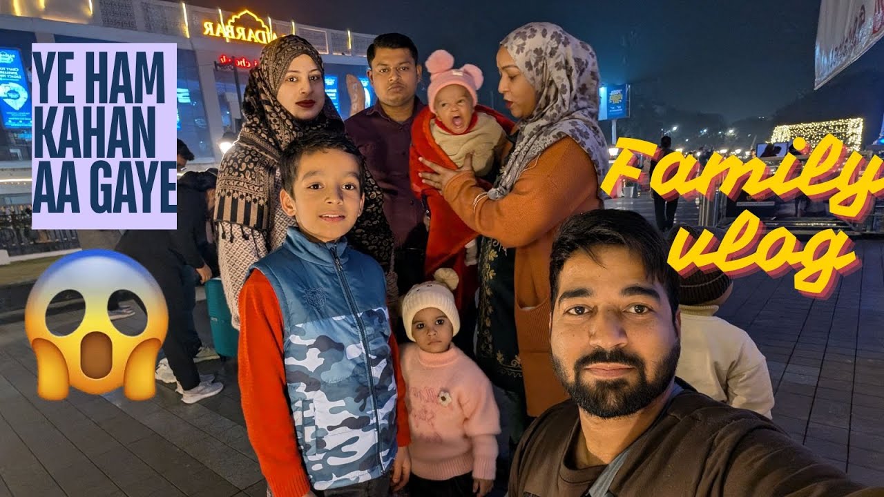 Ye Ham Kaha aa Gaye ❤️ | Kids Enjoy Mall & India Gate Trip | Viral Singer Kirish Dialogue