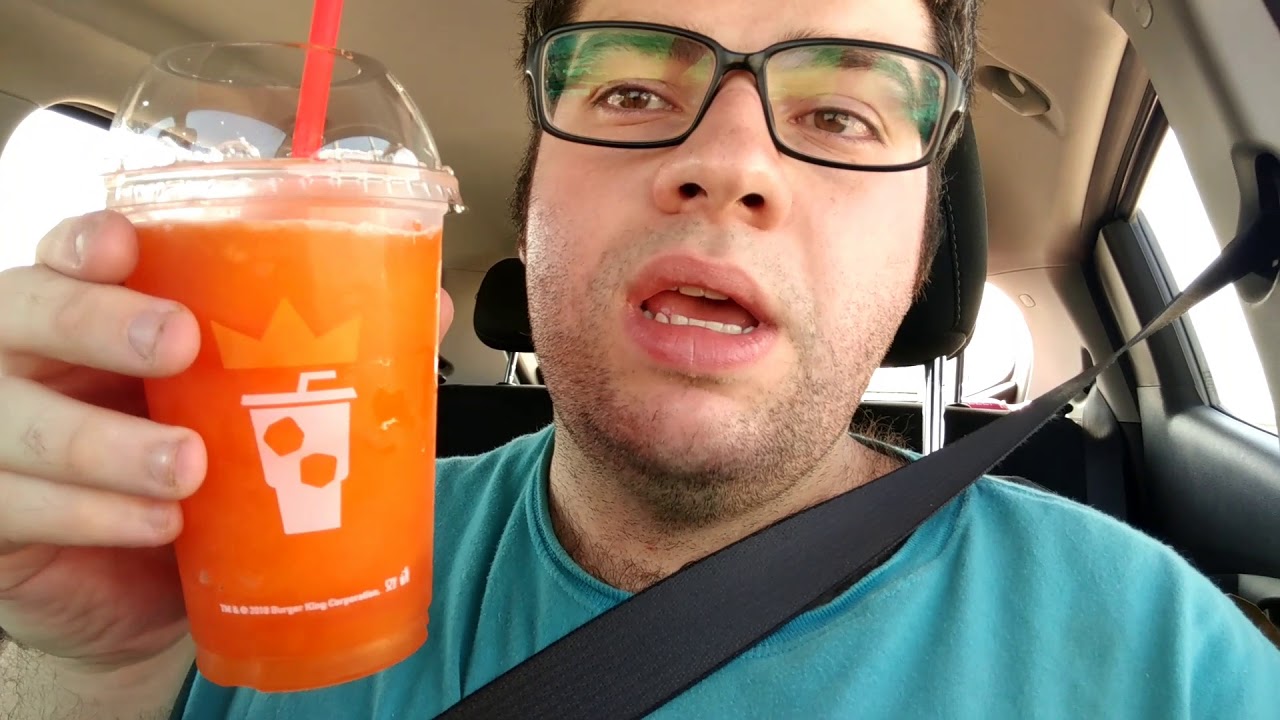Deadcarpet Tries The Frozen Coke & Frozen Orange Fanta From Burger King