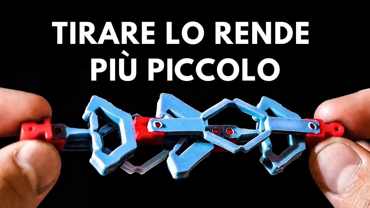 Questo meccanismo si restringe quando lo tiri