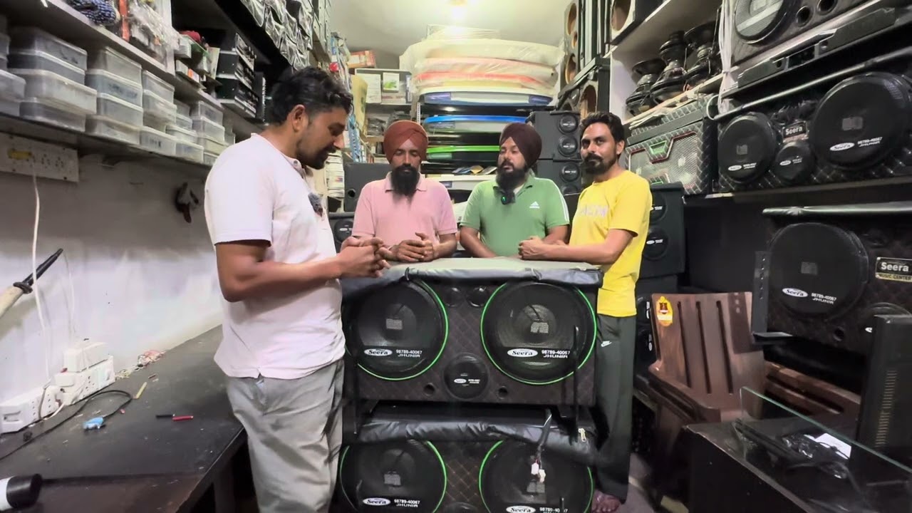 ਪਿੰਡ ਕੱਟੂ ਜਿਲਾ ਬਰਨਾਲਾ ਤੋ ਆਏ ਨੇ ਬਾਈ15”ਦੋ ਸੈਟ ਲੈਣ