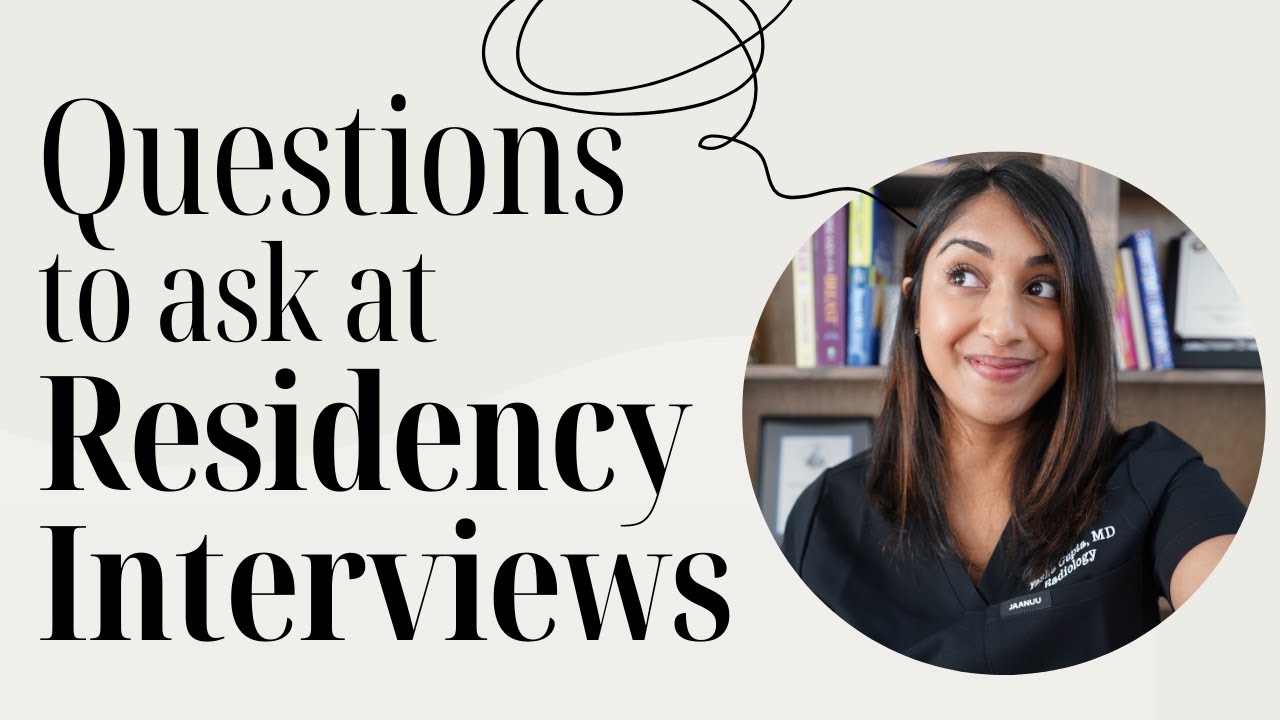 ❓ 10 Questions to Ask At Residency Interviews❓|  Yasha Gupta, MD