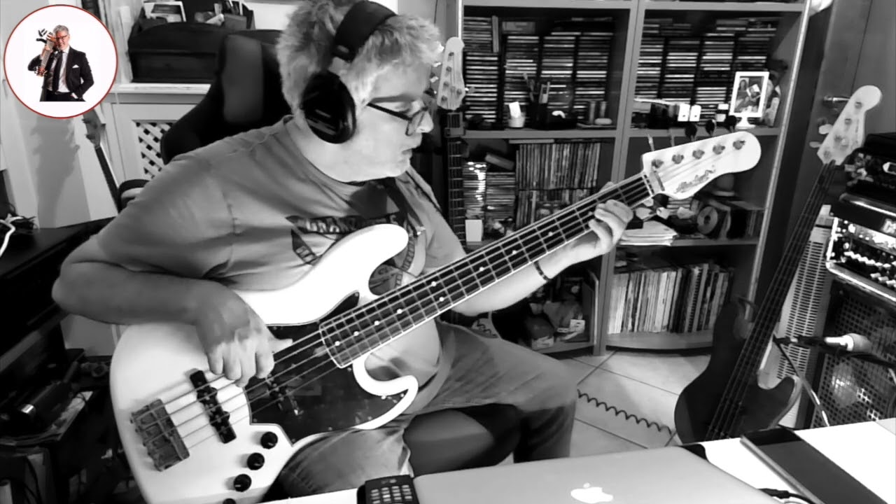Oggi sono io by MINA (personal bass cover) with Alleva Coppolo LG5 standard