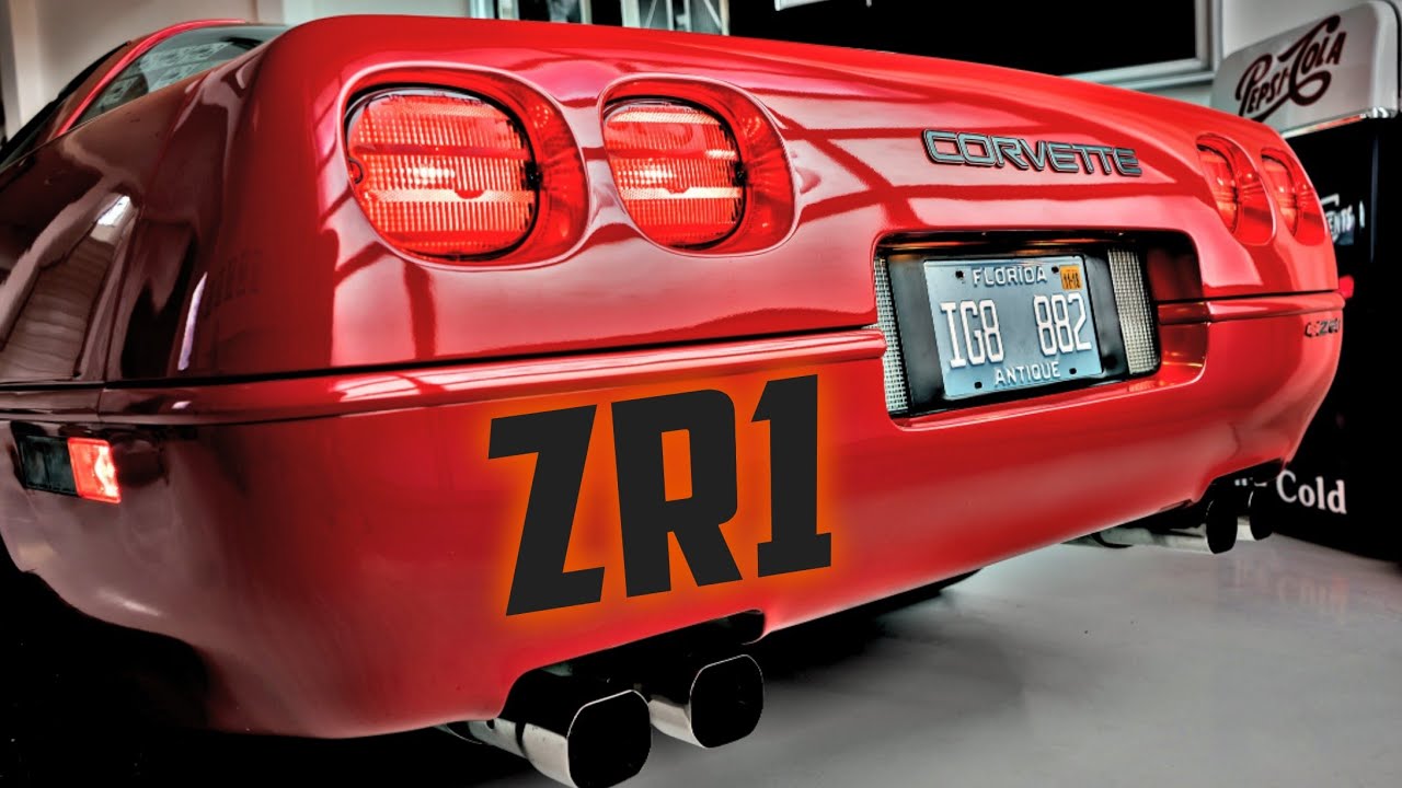 Corvette C4 ZR1 1991 Немецкий с русскими субтитрами