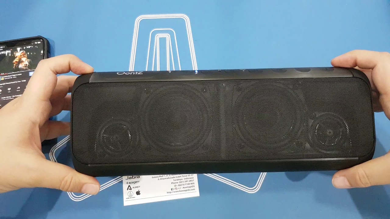 Speaker Bluetooth Dual Pairing Oontz Angle 3XL Ultra Suara clear dan pounchy bass - KONCEPTDS