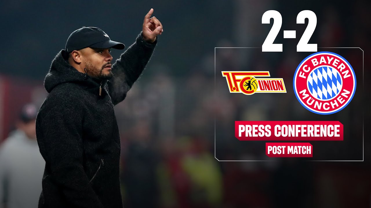 Mentalität bewiesen: PK nach Union Berlin 2-2 FC Bayern | Bundesliga – 10. Spieltag