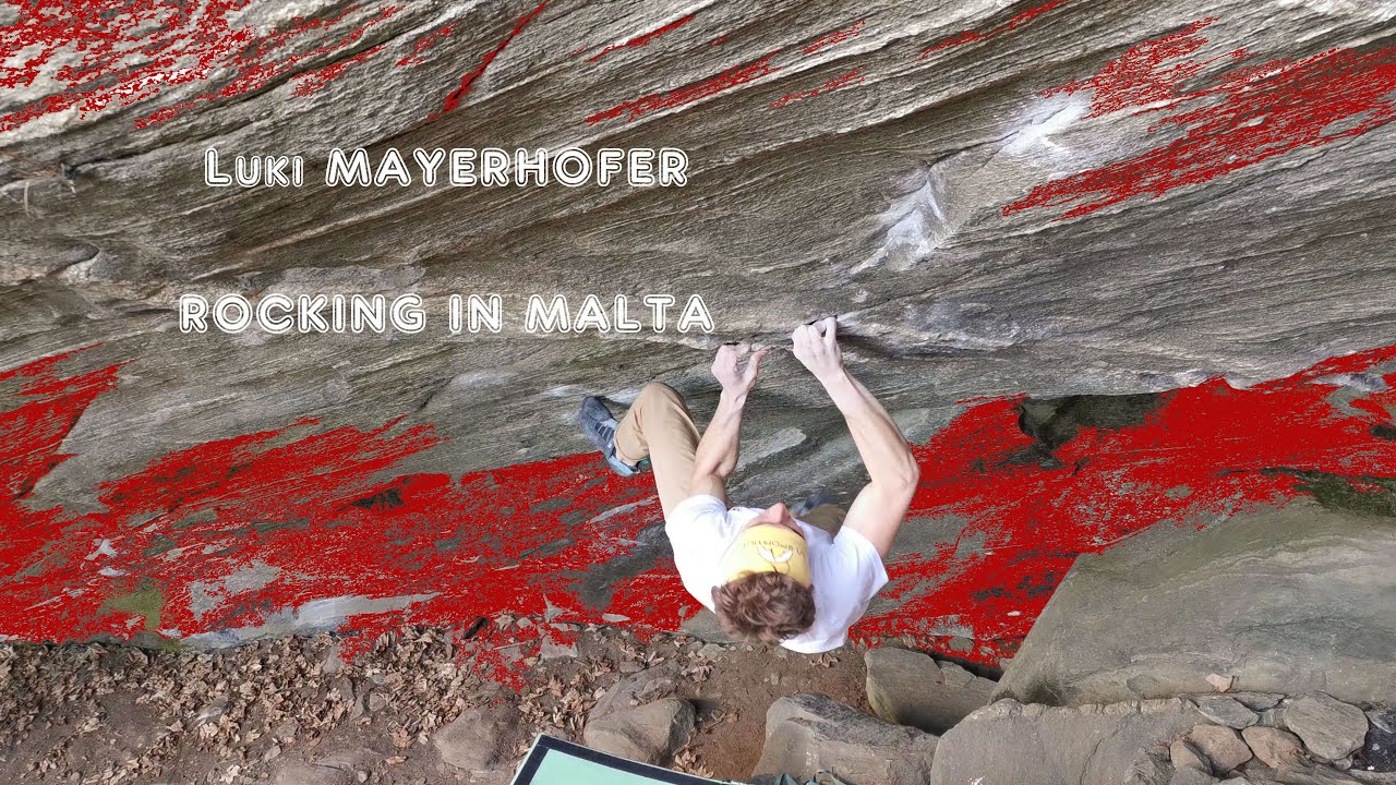 Lukas Mayerhofer crushing in Maltatal - 8a to 8b+