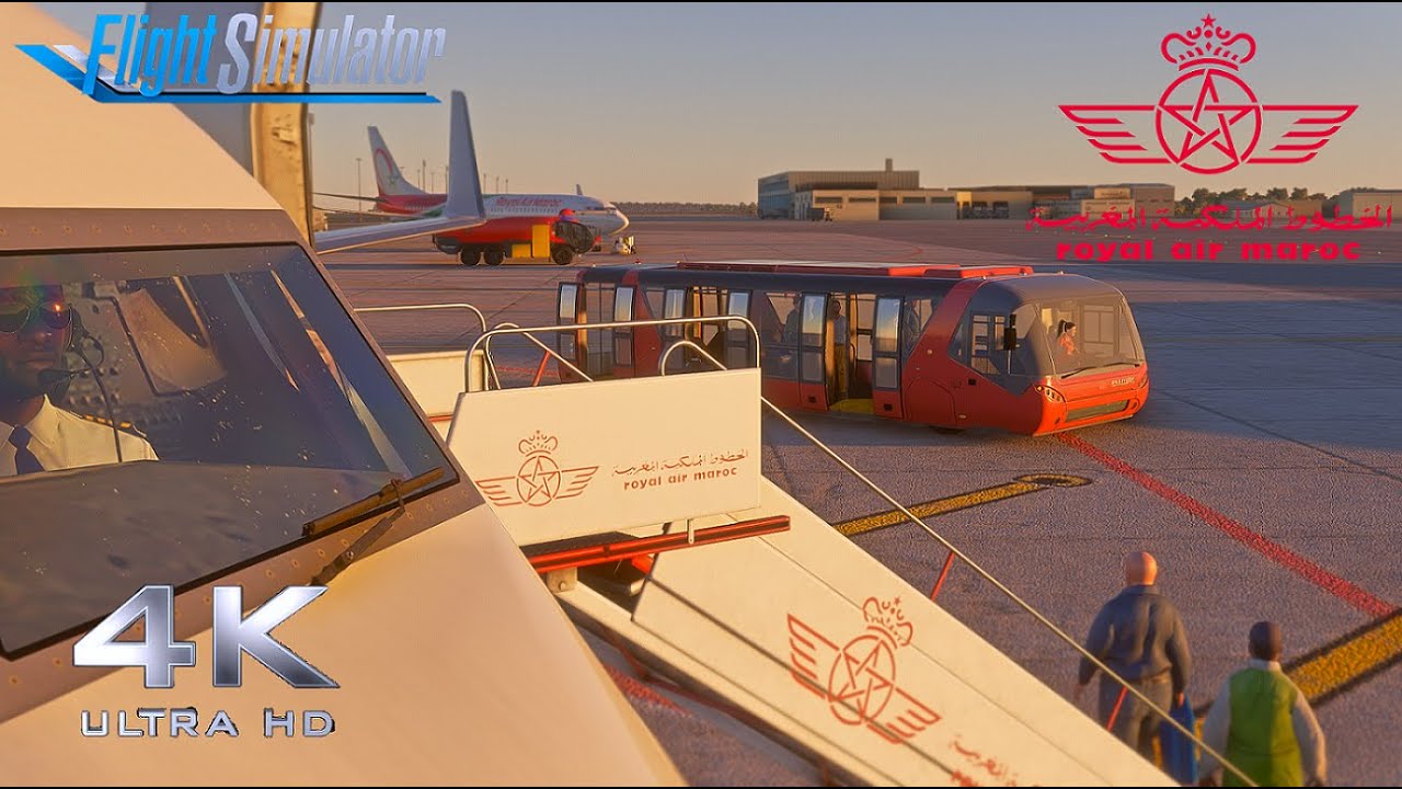 Bamako (GABS) to Casablanca (GMMN)  B737-800 | MSFS FS2020 Royal Air Maroc AT522