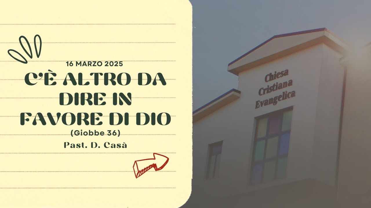 C'è altro da dire in favore di Dio (Giobbe 36)