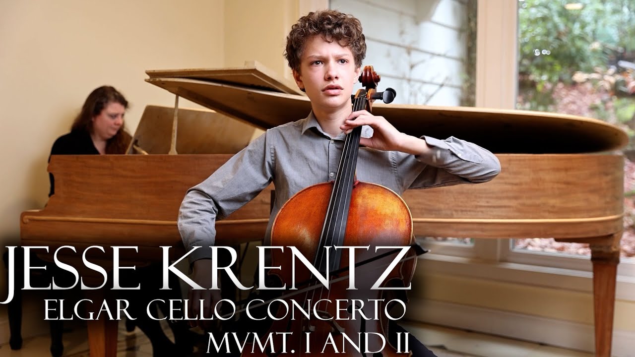 Jesse Krentz, Elgar Cello Concerto in E minor, Op  85, Mvmt. I and II