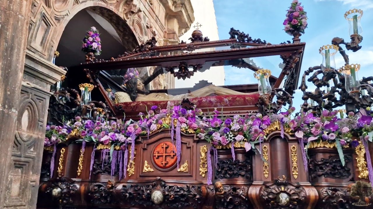 Salida del Santo Sepulcro (Los Negros) de Cañete de las Torres - Extraordinaria 75 Aniversario
