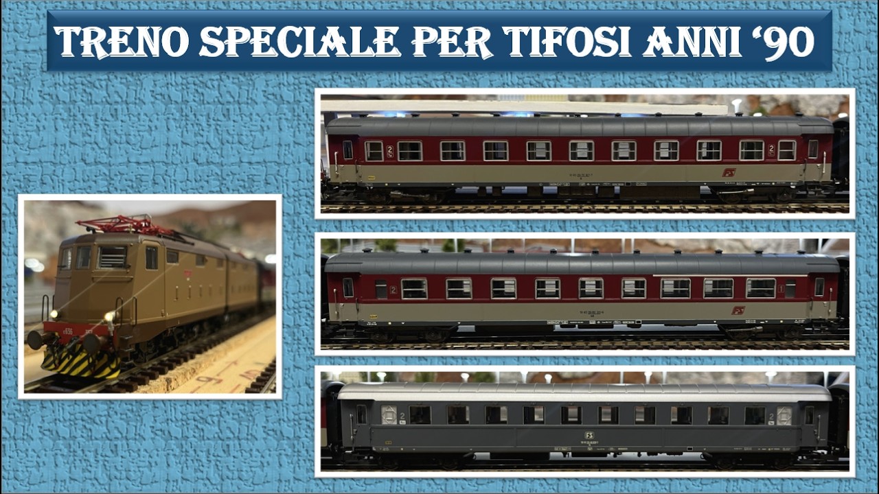 Treno Speciale per Tifosi anni 90