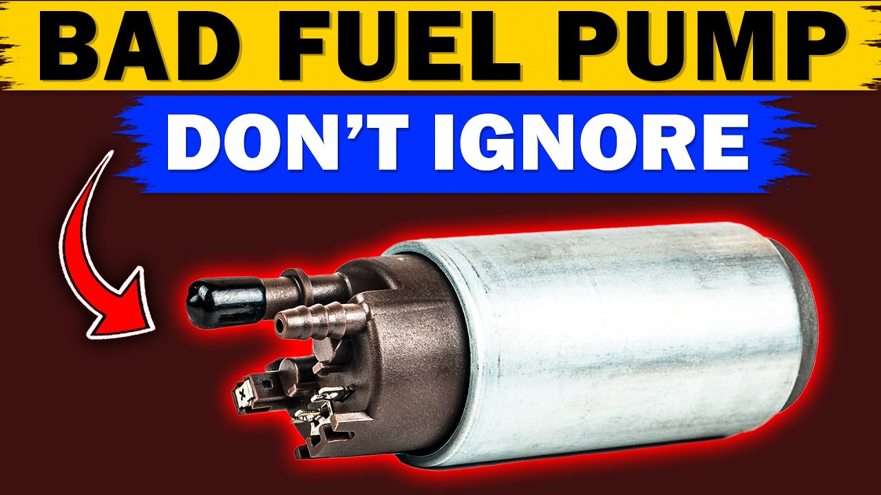 13 Bad Fuel Pump Symptoms (Weak or Faulty Fuel Pump)