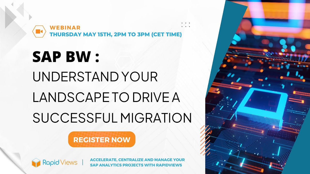SAP BW : Understand your landscape to drive a successful migration