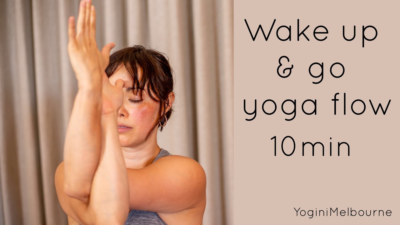 Wake up & go yoga flow 10min