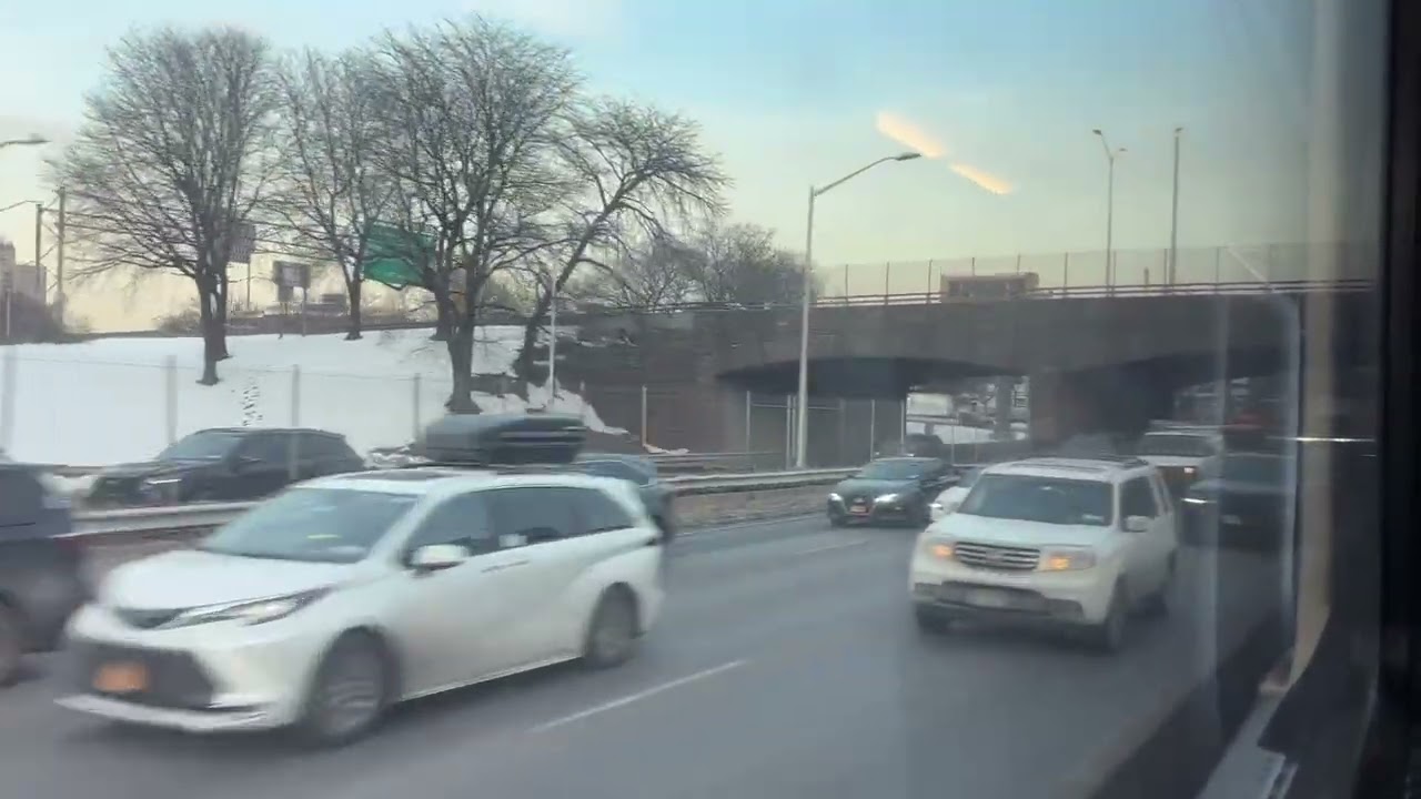 MTA Bus Onboard: 2007 MCI D4500CL 3326 On The BxM7