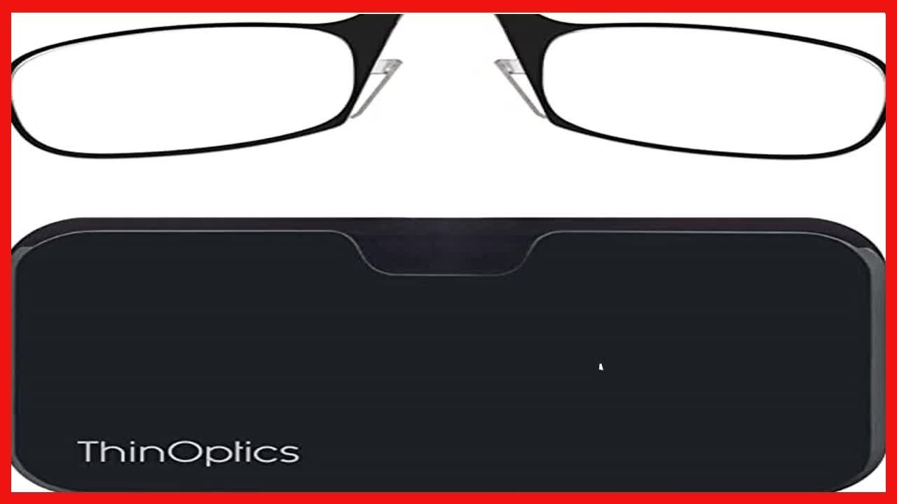Gafas de lectura rectangulares ThinOptics Universal Pod