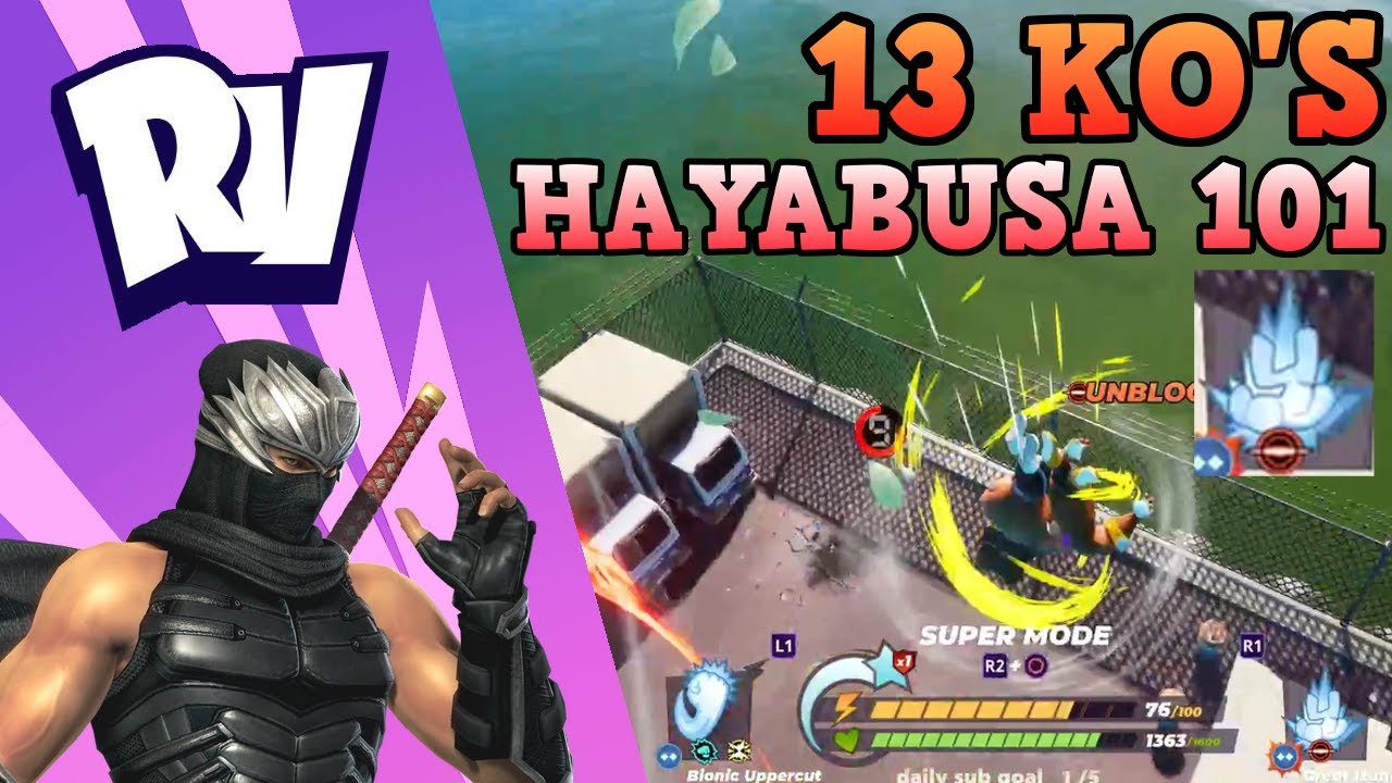 NINJA GAIDEN STYLE! MUST-WATCH IZUNA DROP BEATDOWN - THE SHINOBI WAY l RUMBLEVERSE