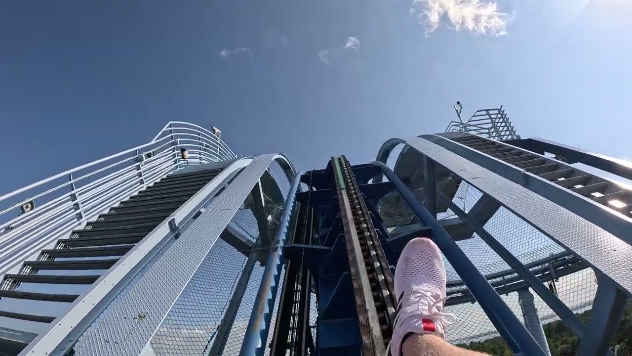 Busch Gardens Williamsburg | Griffon | 4k 60fps | Front Row POV