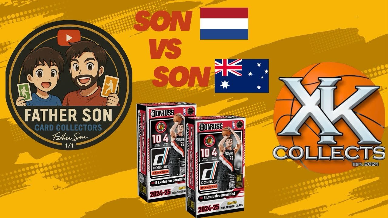 2024-25 Panini Donruss International Son 🇳🇱 vs Son 🇦🇺Friendly box battle 🔥