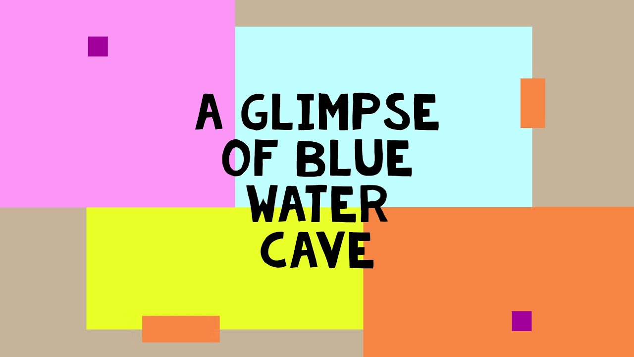 A Glimpse of Blue Water Cave || Shilfah Preciosa