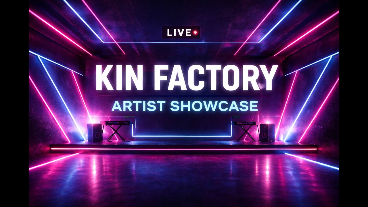 LIVE: Kin Factory Artist Showcase 🔴 | The Next Wave