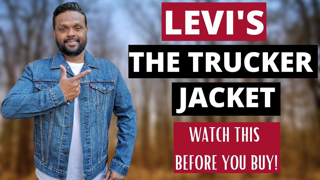 Обзор джинсовой куртки LEVI'S TRUCKER | ПОСАДКА | РАЗМЕРЫ | Мужская джинсовая куртка