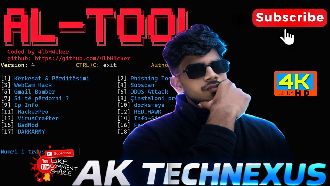 New All in One Albanian Hacking Tool | Complete Tutorial