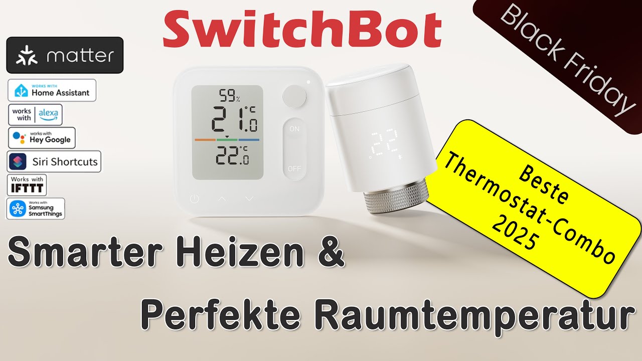 Stop mit dem Offset-Chaos! 🛑 Perfekte Raumtemperatur durch das SwitchBot Thermostat + Climate Panel