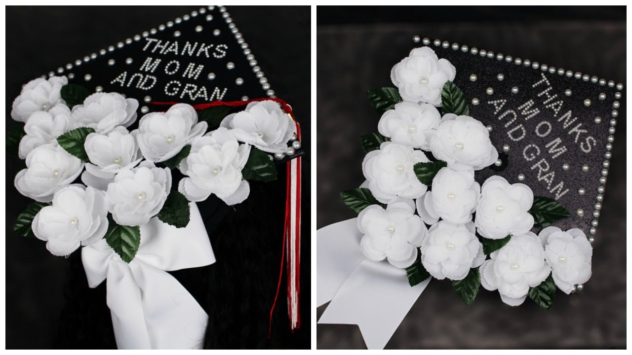 Decorating My Cap For Graduation!!! + Decorating Tips & Tricks ♡