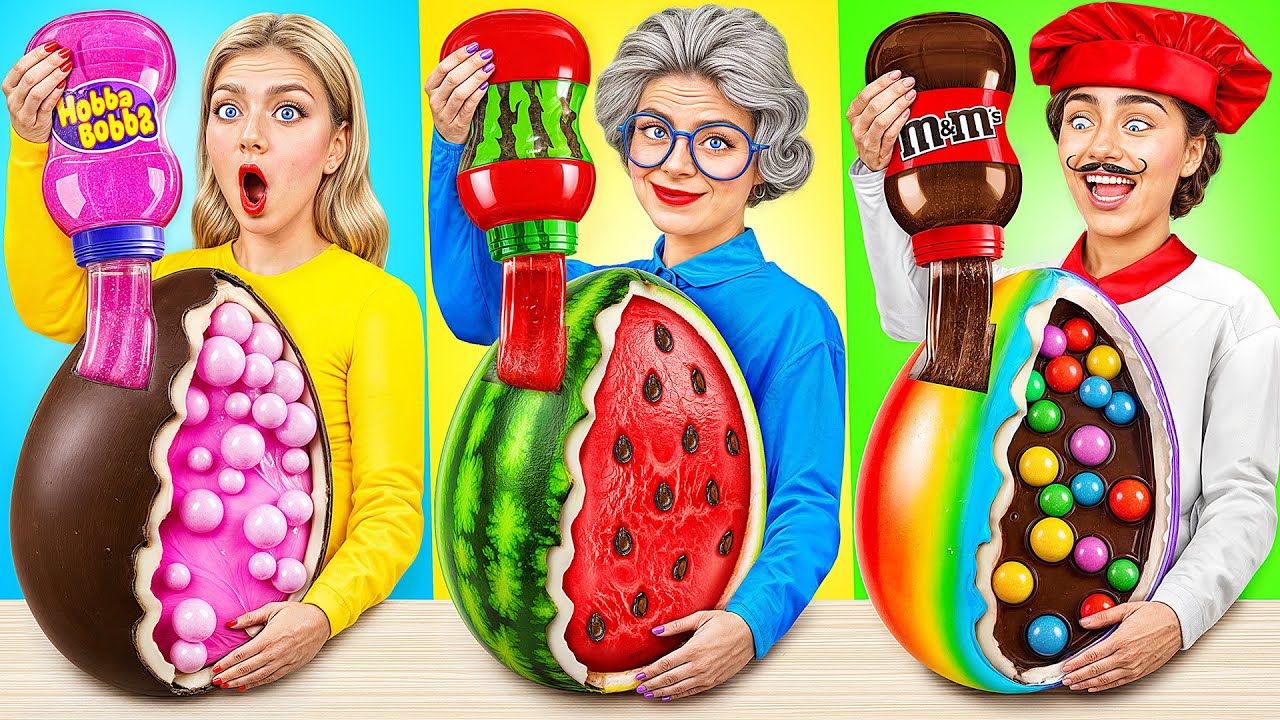 Кулинарный Челлендж: Я против Бабушки | Вкусные Кухонные Лайфхаки от Super Hyper DO