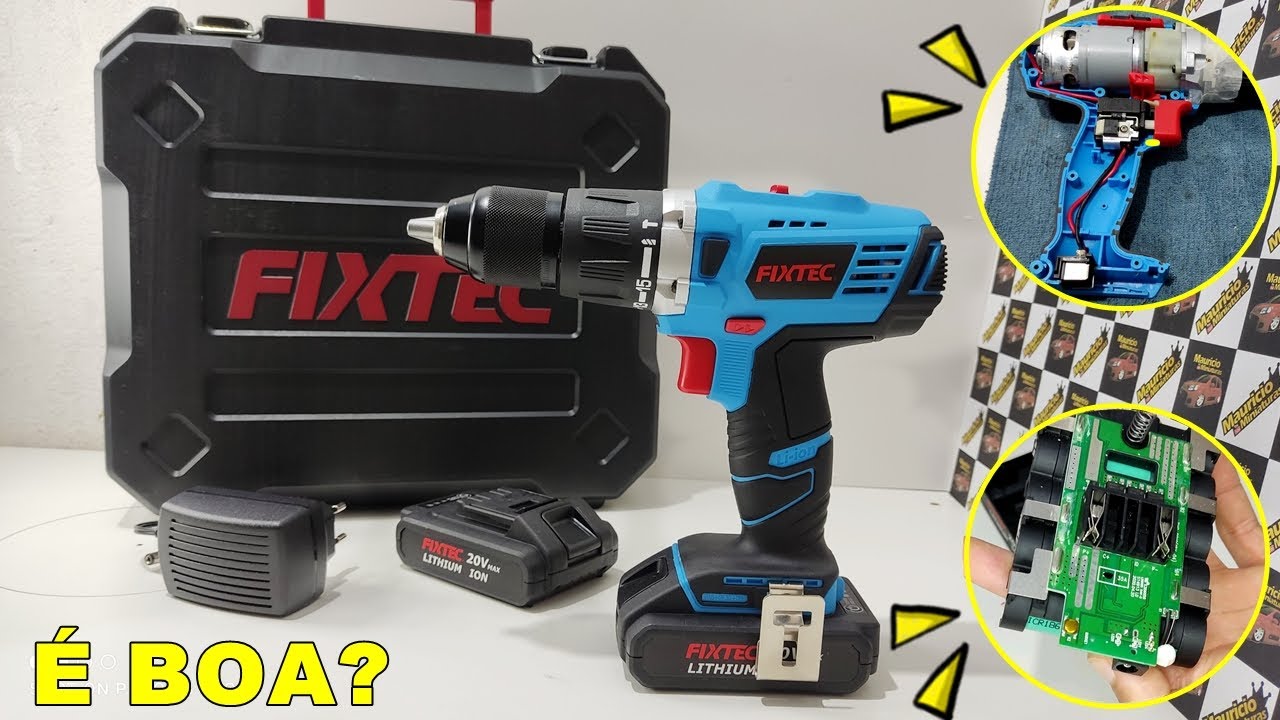 PARAFUSADEIRA FIXTEC 20V