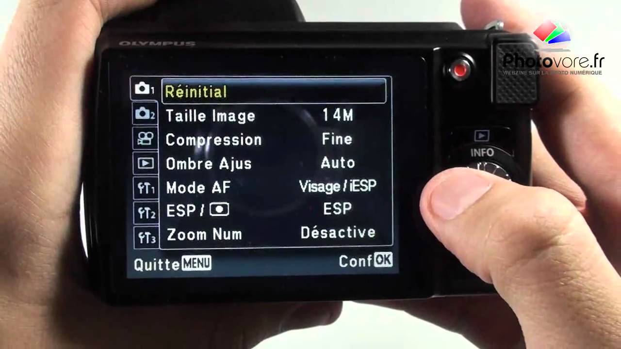 Olympus SP-610UZ - Démonstration, prise en main, test