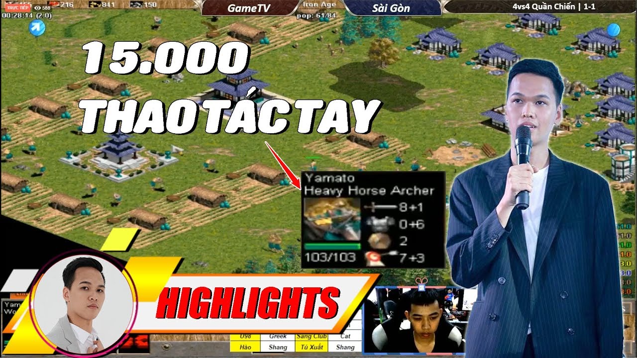 AoE Highlights | Chủ lực Yamato trong tay Chim Sẻ Đi Nắng ĐÁNG SỢ như thế nào?