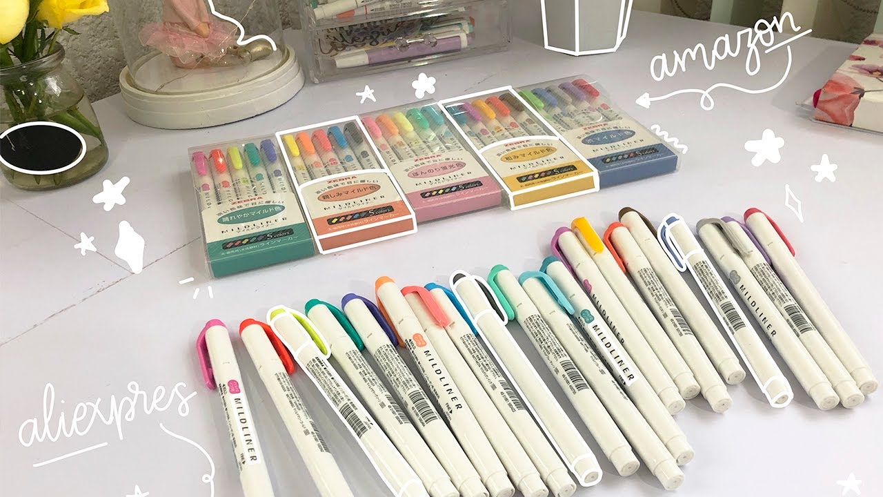 Mildliners Amazon vs AliExpress 🤔 ¿Originales o Fake?
