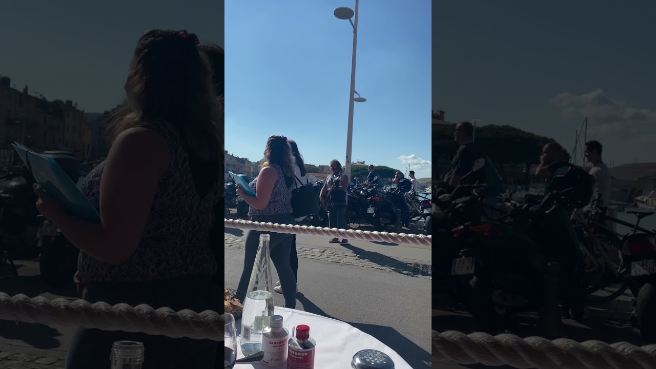 le Caf&eacute; S&eacute;n&eacute;quier in Saint Tropez, French Riviera