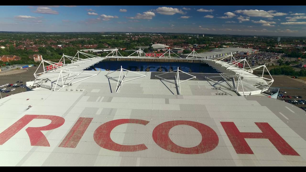 Eight Minute Stunning Drone Video Floating Around the Ricoh Arena