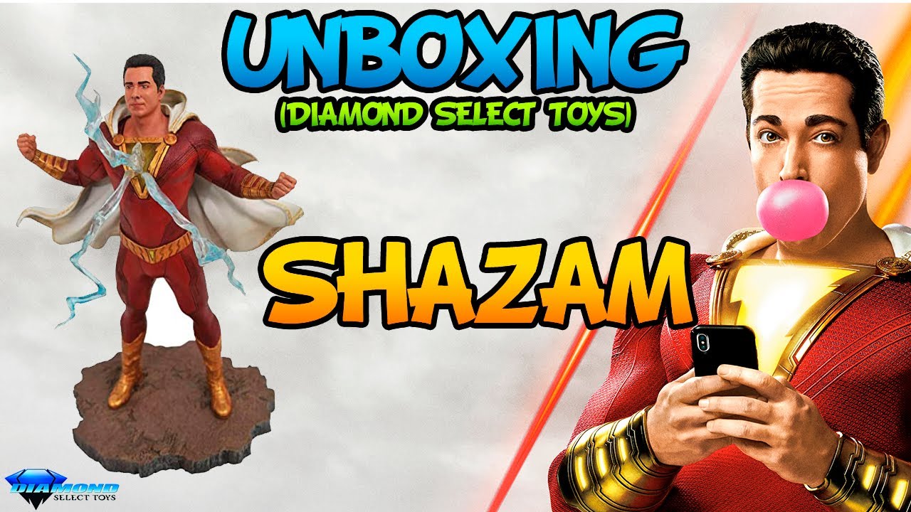 ⚡ SHAZAM (DCeu) Gallery DST Unboxing (Diamond Select Toys)