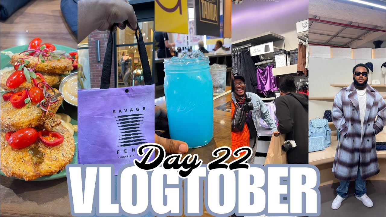 Vlogtober Day 22 | Last night was A Blur, Trying New Soul Food Restaurant Fixins