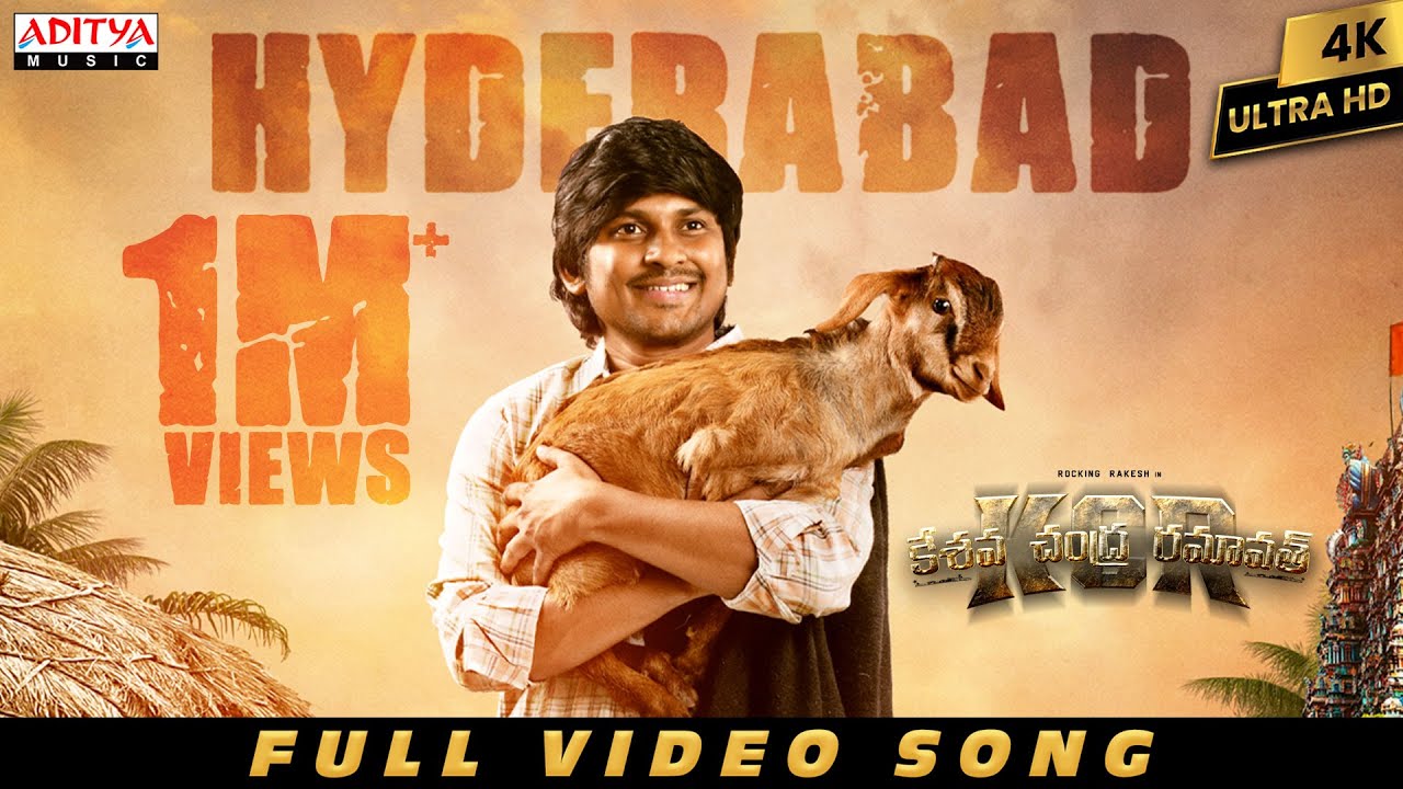 Hyderabad Full Video Song | KCR (Keshava Chandra Ramavath) | Rocking Rakesh | Anji | Charan Arjun